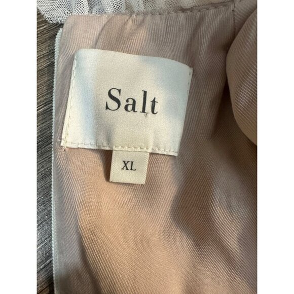 SALT Rosalind Embroidered Tulle Dress XL - Picture 7 of 13